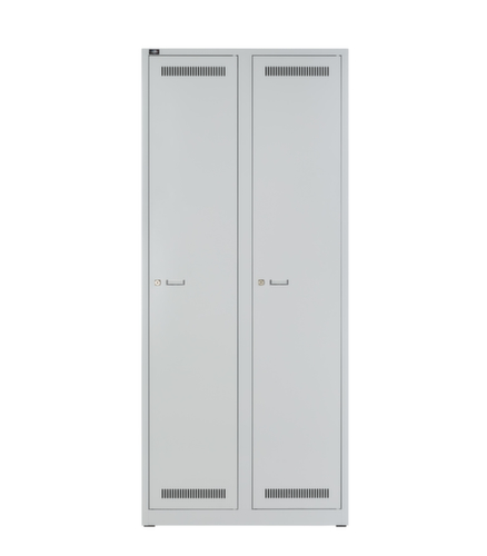 Bisley Armoire vestiaire Light avec 2 compartiments, largeur de compartiment 400 mm