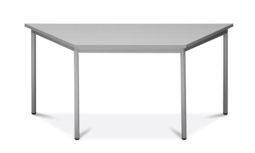 Table polyvalente tube rond avec piètement 4 pieds