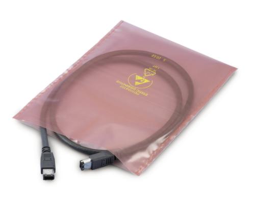 Sachet plat antistatique