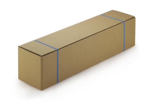 Longue boîte pliante avec ouverture sur le long côté, 2 ondes, 1000 x 150 x 150 mm