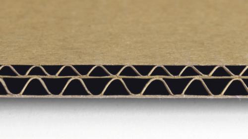 Caisse en carton ondulé à 2 cannelures