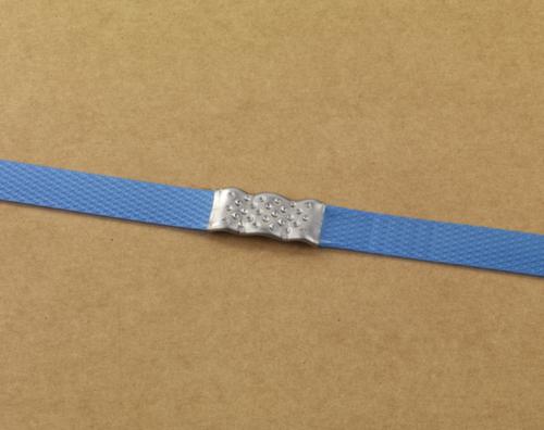 Chapes métalliques en métal, pour largeur de feuillard 12 - 13 mm