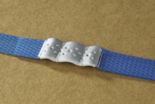 Chapes métalliques en métal, pour largeur de feuillard 12 - 13 mm