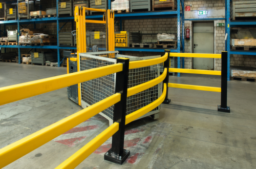 Moravia Traverse BLACK BULL pour rambarde de protection anticollision, Barres horizontales, longueur 1500 mm