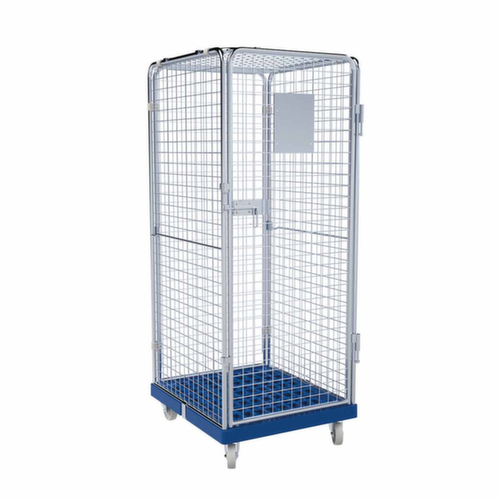 Bac sur roulettes de sécurité haut ADB, force 500 kg, longueur x largeur 815 x 724 mm