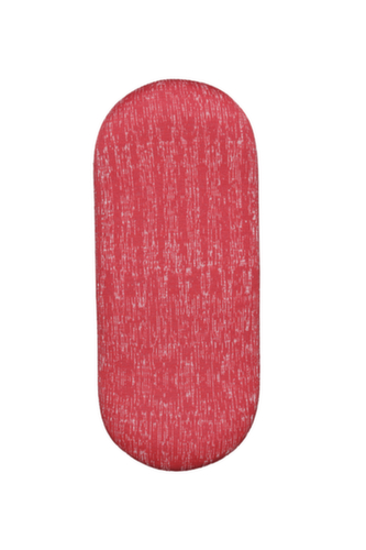 Topstar Siège assis-debout Sitness H2 avec assise skateboard, hauteur d’assise 570 - 770 mm, assise rouge