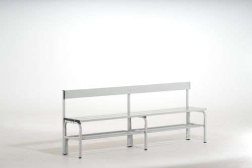 Sypro Banc vestiaire avec lames en aluminium