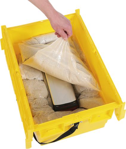 Récipient de stockage au lithium-ion avec matériau de remplissage pour la protection contre l'incendie, capacité 55 l