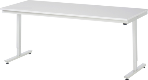 RAU Établi à hauteur réglable électriquement adlatus 150, RAL7035 gris clair