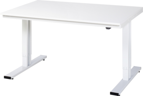 RAU Établi à hauteur réglable électriquement adlatus 300, RAL7035 gris clair