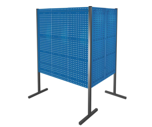 Kappes Cloison de séparation à panneaux perforés/rainurés RasterPlan® en double panneau 90