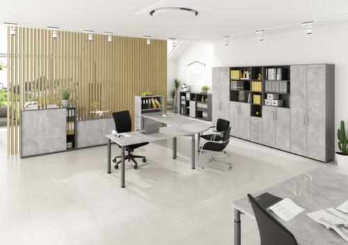 Bureau 9Y avec piètement 4 pieds