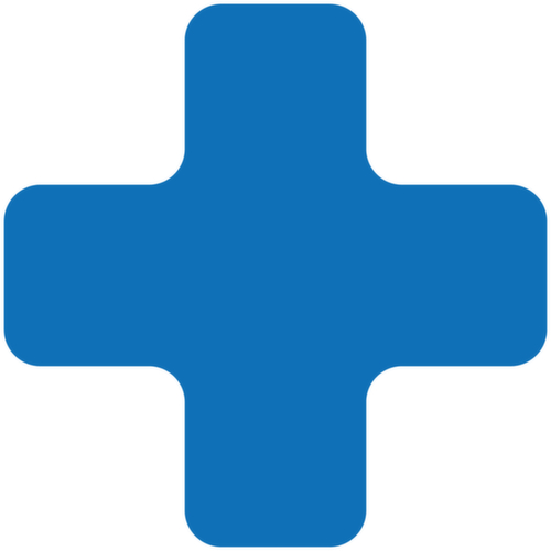 EICHNER Symbole à coller, Plus, bleu