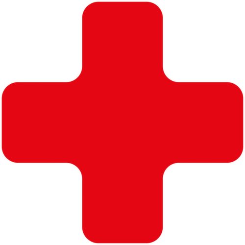 EICHNER Symbole à coller, Plus, rouge