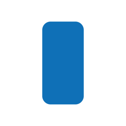 EICHNER Symbole à coller, rectangle, bleu