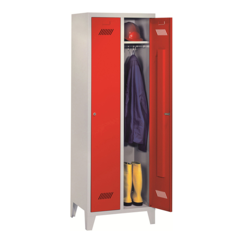 PAVOY Armoire vestiaire Basis avec 2 compartiments, largeur de compartiment 300 mm