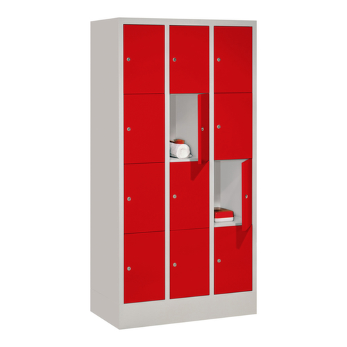 PAVOY armoire multicases Basis, 12 compartiments
