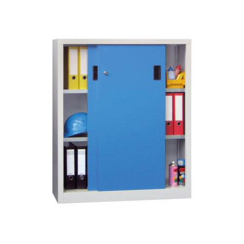 PAVOY Armoire à portes coulissantes pour bureau Basis