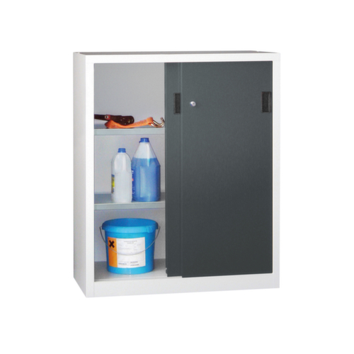 PAVOY Armoire à portes coulissantes pour bureau Basis