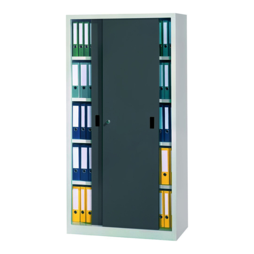 PAVOY Armoire à portes coulissantes pour bureau Basis