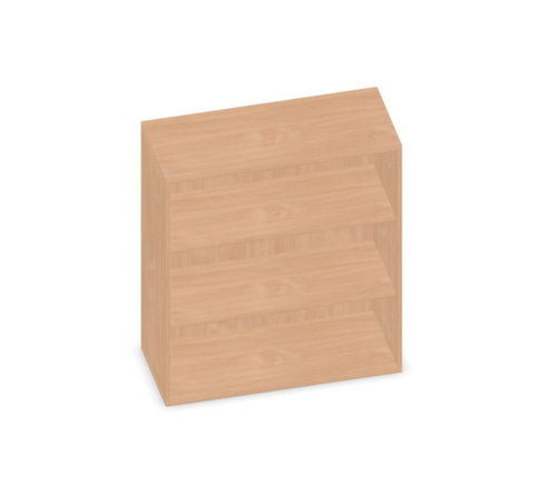 Gera Rayonnage de bureau Pro avec paroi arrière, largeur 1000 mm, 3 HC