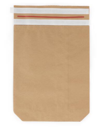 Pochette d'expédition refermable en 2 couches de papier kraft