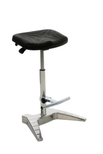 Lotz Siège assis-debout avec large assise confort, hauteur d’assise 630 - 850 mm