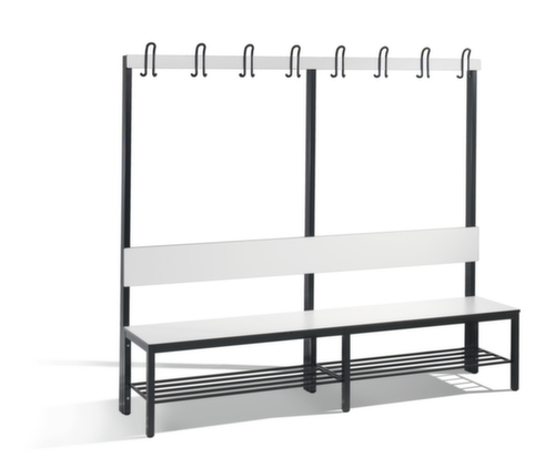 C+P Banc vestiaire Basic Plus pour milieu humide