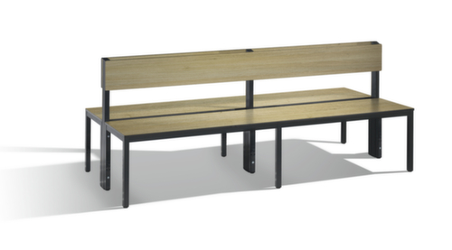 C+P Banc vestiaire Basic Plus pour milieu humide