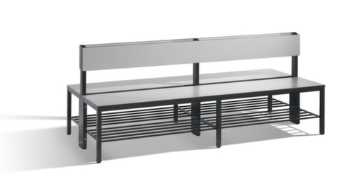 C+P Banc vestiaire Basic Plus pour milieu humide