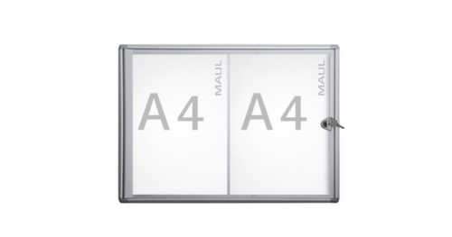 MAUL Vitrine d'affichage plate MAULextraslim pour l'intérieur