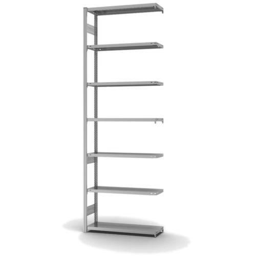 hofe Rayonnage à traverses type standard, hauteur x largeur x profondeur 3000 x 1010 x 335 mm, 7 tablettes