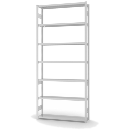 hofe Rayonnages enhofe treillis dans les constructions mi-lourdes, hauteur x largeur x profondeur 3000 x 1360 x 335 mm, 7 tablettes