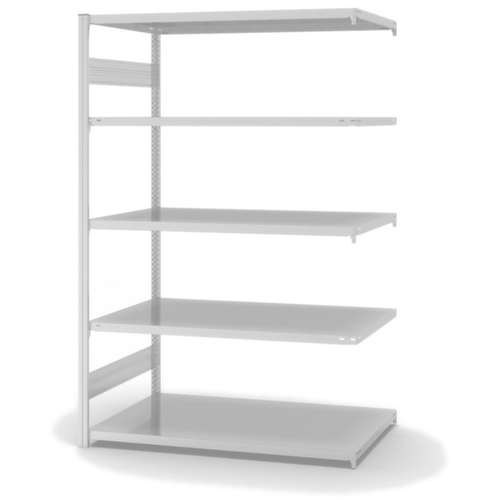 hofe Rayonnages enhofe treillis dans les constructions mi-lourdes, hauteur x largeur x profondeur 2000 x 1310 x 835 mm, 5 tablettes