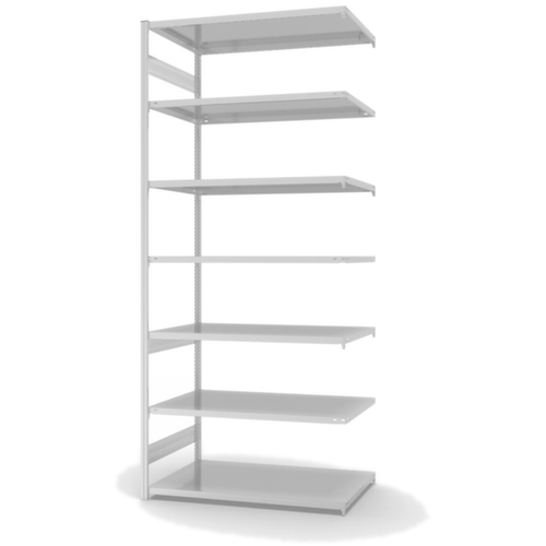 hofe Rayonnages enhofe treillis dans les constructions mi-lourdes, hauteur x largeur x profondeur 3000 x 1310 x 835 mm, 7 tablettes