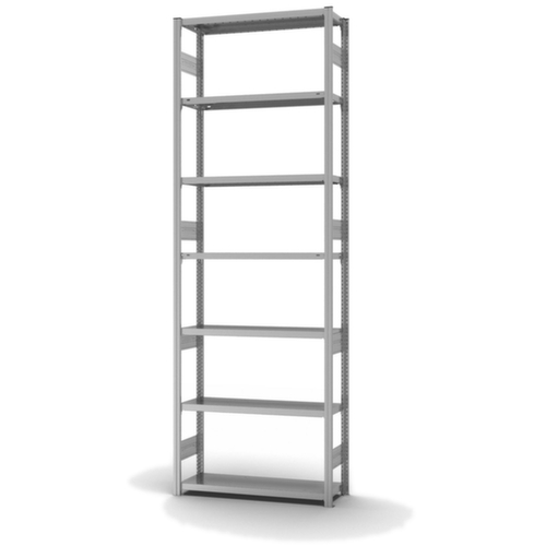 hofe Rayonnages en treillis dans la construction lourde, hauteur x largeur x profondeur 3000 x 1060 x 335 mm, 7 tablettes