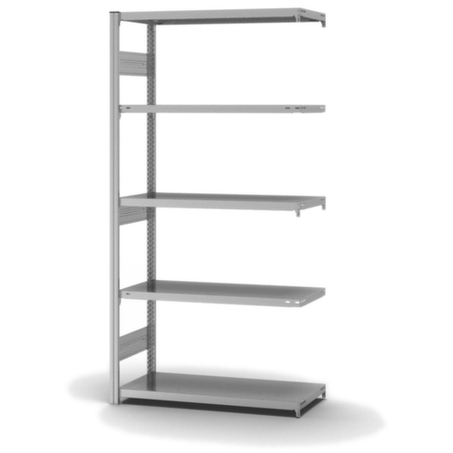 hofe Rayonnages en treillis dans la construction lourde, hauteur x largeur x profondeur 2000 x 1010 x 435 mm, 5 tablettes