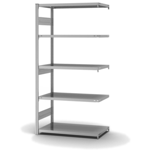 hofe Rayonnages en treillis dans la construction lourde, hauteur x largeur x profondeur 2000 x 1010 x 535 mm, 5 tablettes