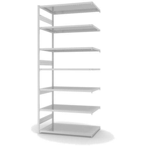 hofe Rayonnages en treillis dans la construction lourde, hauteur x largeur x profondeur 3000 x 1310 x 835 mm, 7 tablettes