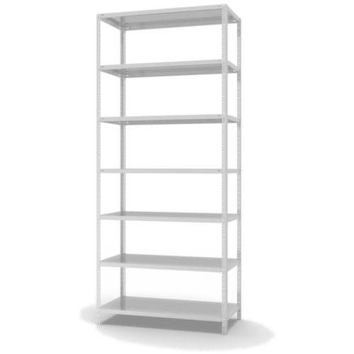 hofe Etagère à visser, 7 tablettes, RAL7035 gris clair