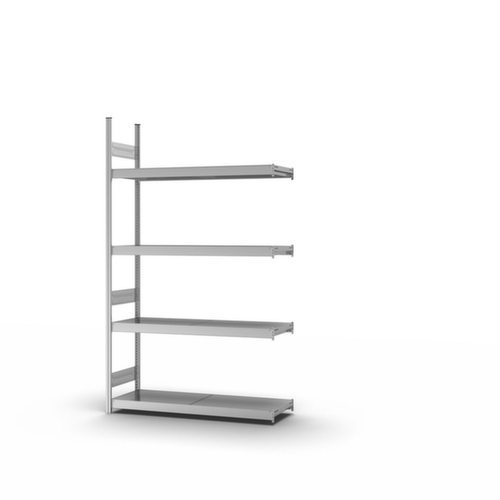 hofe Rayonnage grande largeur avec tablettes en acier