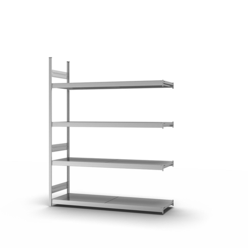 hofe Rayonnage grande largeur avec tablettes en acier