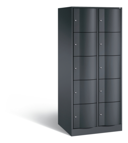 C+P armoire multicases Resisto, 10 compartiments
