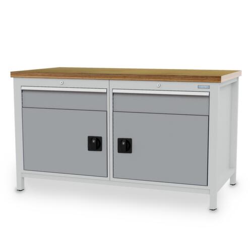 Bedrunka + Hirth Établi, 2 tiroirs, 2 armoires