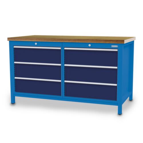 Bedrunka + Hirth Établi, 6 tiroirs