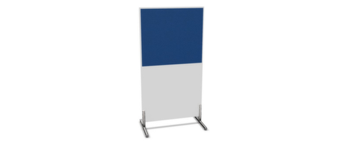 Nowy Styl Paroi de séparation E10 en bois avec revêtement en tissu, hauteur x largeur 1545 x 800 mm