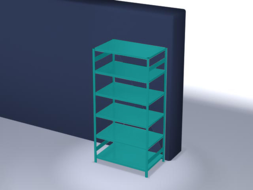 élément mural pour parois de séparation, largeur 980 mm