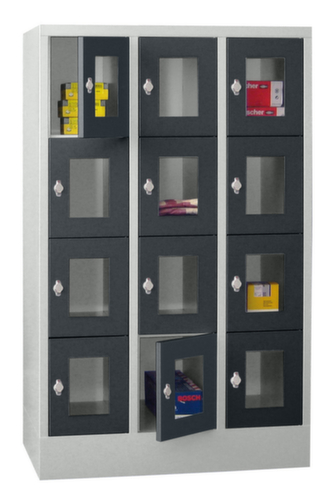 PAVOY armoire multicases Basis, 12 compartiments