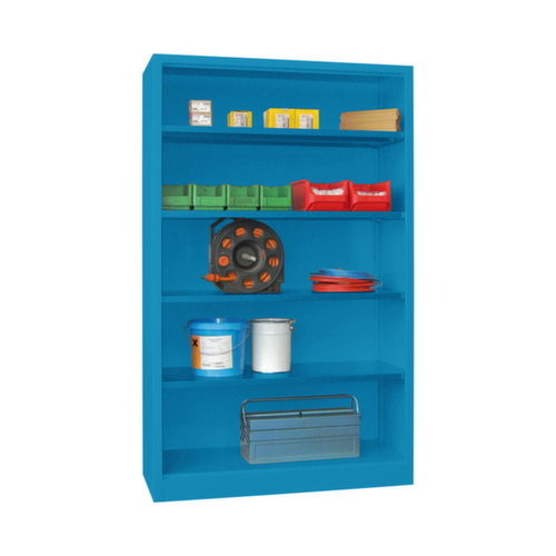 PAVOY Rayonnage de bureau Basis avec paroi arrière, largeur 1200 mm, 5 HC