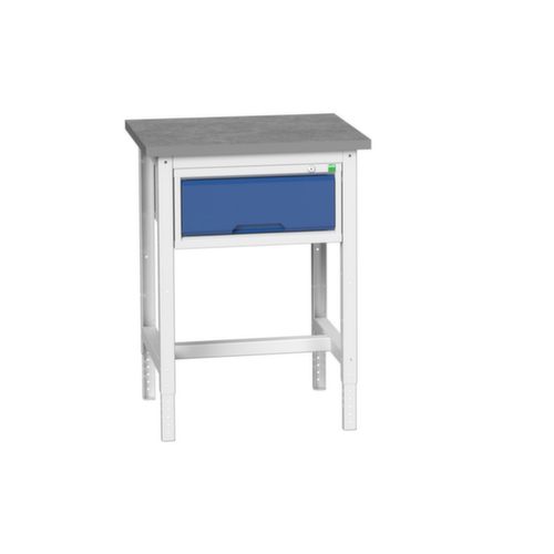 bott Établi verso, 1 tiroir, RAL7035 gris clair/RAL5010 bleu gentiane